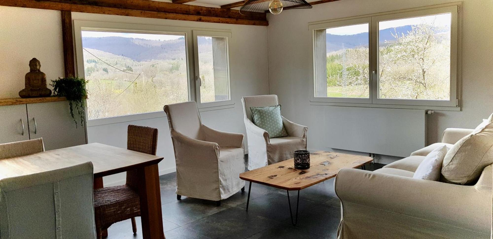 Coeur Vert Oekologisch Mit Viel Ambiente Fuer Seelen-Wellness Ronchamp Oda fotoğraf